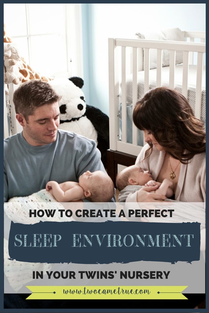 sleep environment in your twins nursery