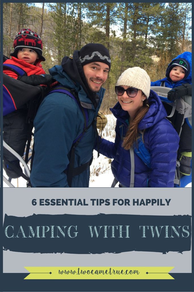 6 ESSENTIAL TIPS FOR HAPPILY CAMPING WITH TWINS
