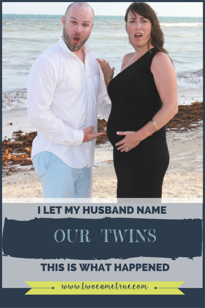 i let my husband name our twins