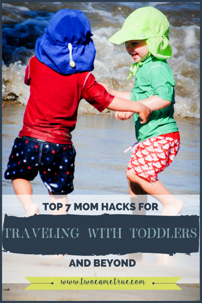 mom hacks for traveling with toddlers