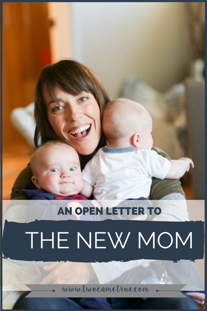 an open letter to the new mom