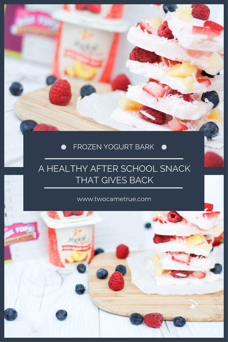 a healthy after school snack that gives back