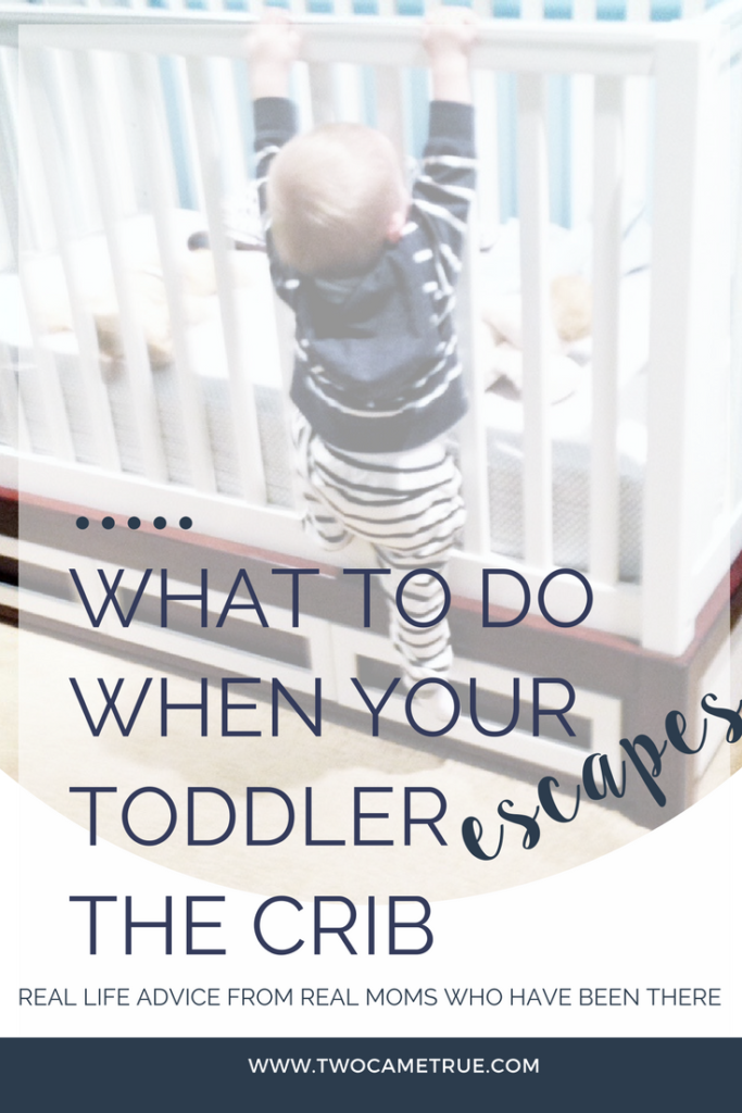 what to do when your toddler escapes the crib
