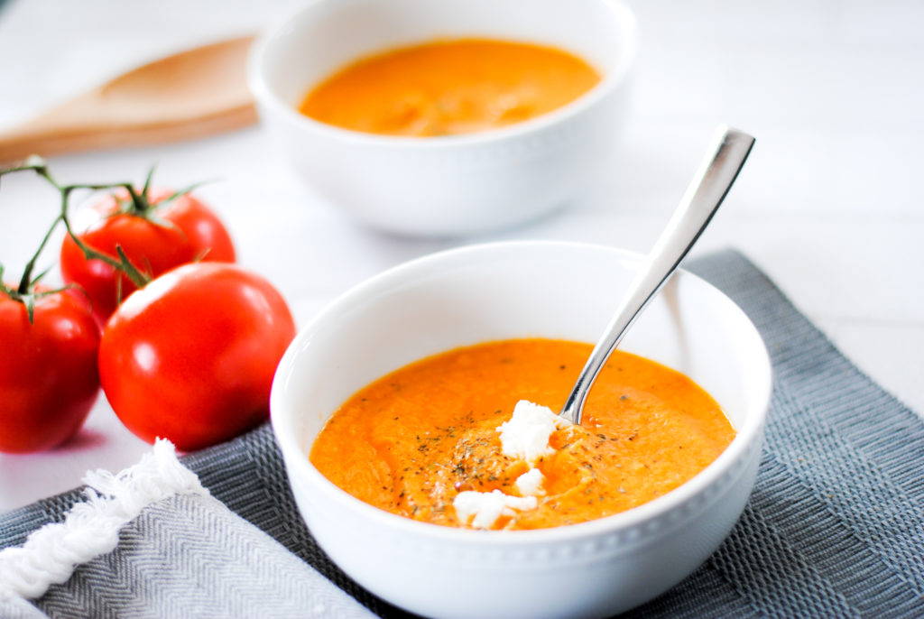 A simple tomato soup recipe for busy moms