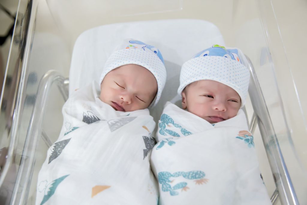 newborn twins
